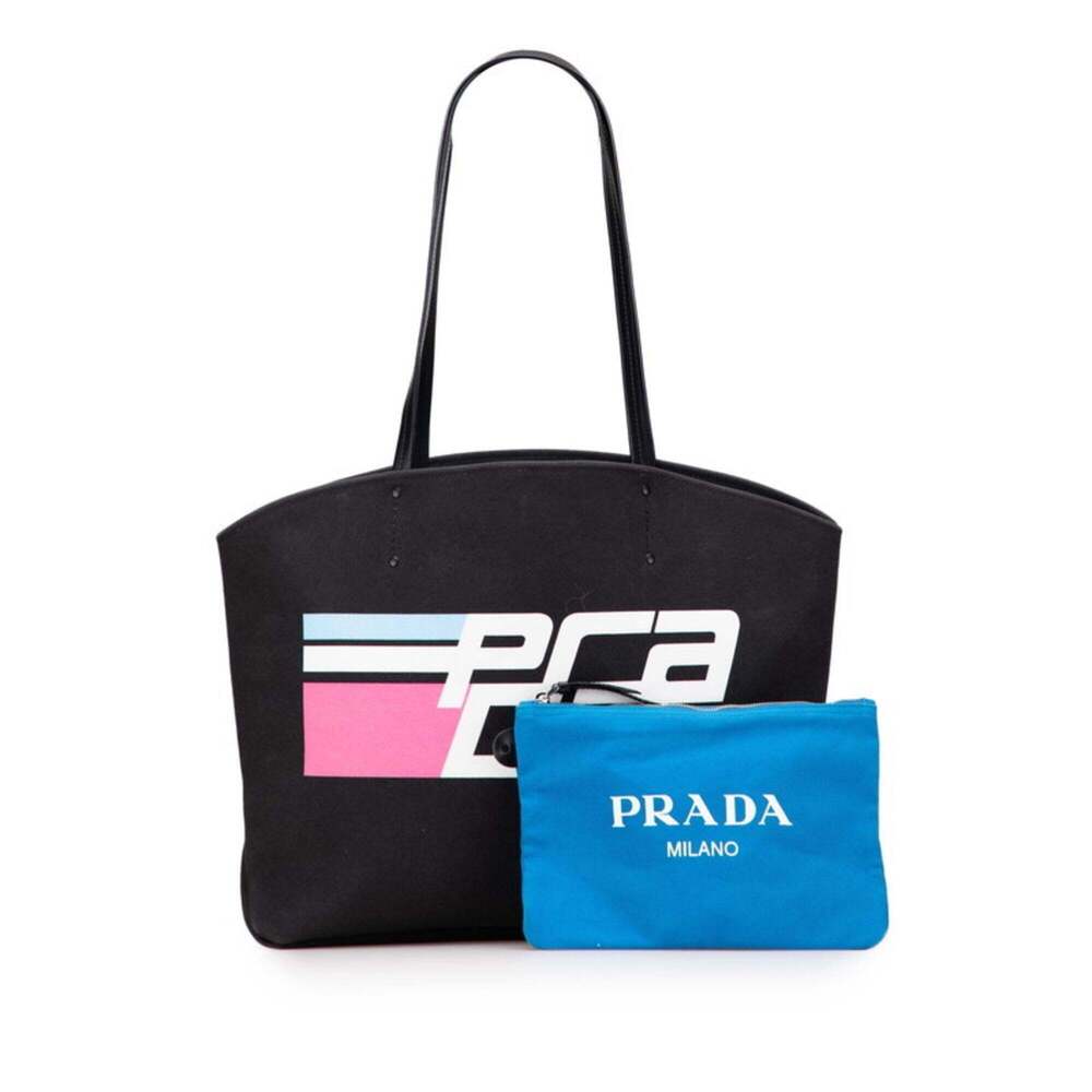 PRADA Black Leather Shoulder Bag - Picture 8 of 8
